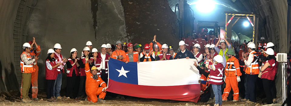 As√≠ fue el primer encuentro de t√∫neles de la L√≠nea 7